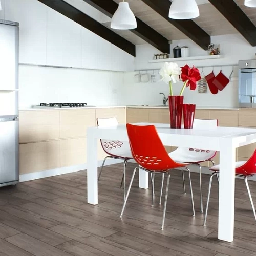 ТИК НОСТАЛЬЖИ СЕРЕБРЯНЫЙ ЛАМИНАТ  KRONOTEX  EXQUISIT ламинат для пола